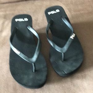 Polo flip flops size 6